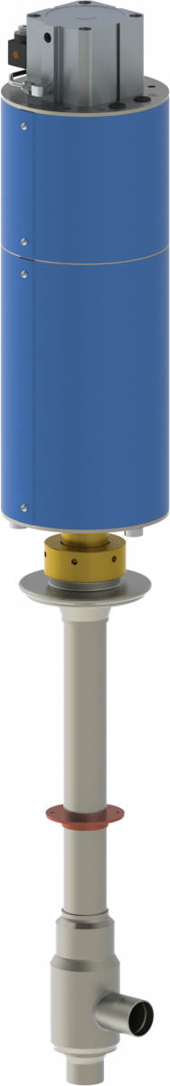 A picture of a quench valve  for up to 25 bar process pressure